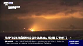 Guerre à Gaza: des frappes israéliennes font au moins 27 morts, dont des enfants
