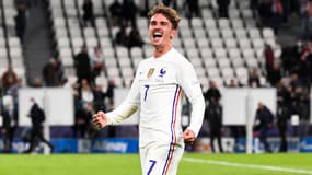 Antoine Griezmann avec l'équipe de France
