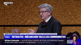 Retraites: "Jean-Luc Mélenchon ne veut pas entendre parler d'un vote de l'article 7" sur l'âge légal de départ