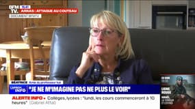 "C'est difficile à réaliser puis on n'y croit pas" Béatrice, amie du professeur tué à Arras témoigne