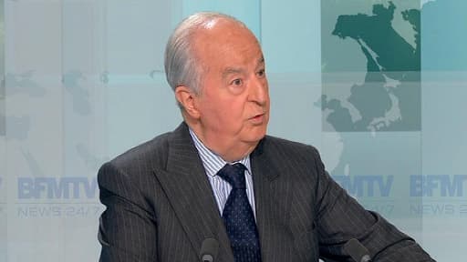 L'ancien Premier ministre Edouard Balladur, soupçonné d'avoir financé sa campagne présidentielle de manière occulte.