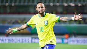 Neymar avec le Brésil, le 8 septembre 2023