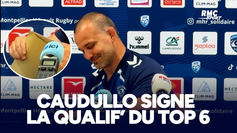 Top 14 : Le fou-rire de Caudullo qui signe la qualification du MHR en phase finale