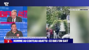 Story 6: Homme au couteau abattu: Ce que l’on sait - 01/07