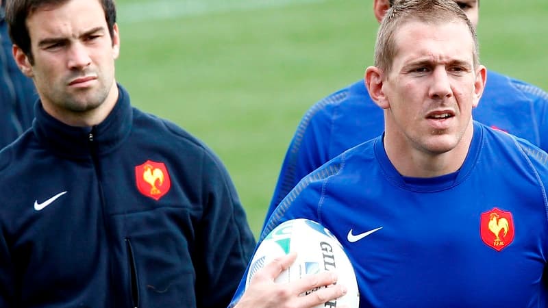 Morgan Parra et Imanol Harinordoquy