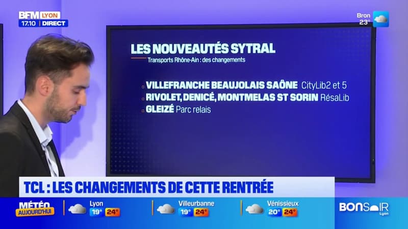 Transports: les changements de la rentrée sur le réseau TCL (1/1)