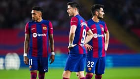 Les joueurs du Barça le 12 novembre 2023