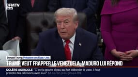 "Ce sont des attaques contre des personnes horribles qui tuent notre peuple": Donald Trump annonce des frappes directes sur le Venezuela