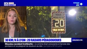 Lyon: 20 radars pédagogiques installés pour le passage en "Ville 30"