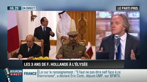 Le parti pris d'Hervé Gattegno : "Après trois ans à l'Élysée, Hollande n'a rien à fêter" - 06/05