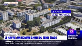 Le Havre: un homme de 50 ans chute d'un immeuble ce dimanche