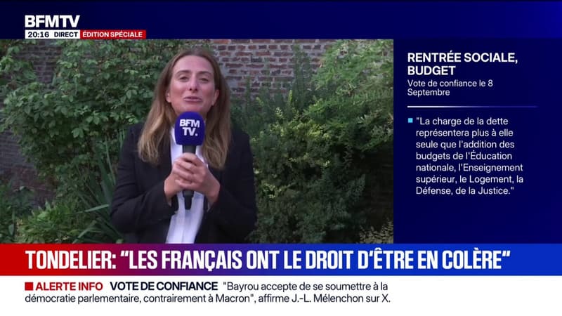 Vote de confiance du 8 septembre: 