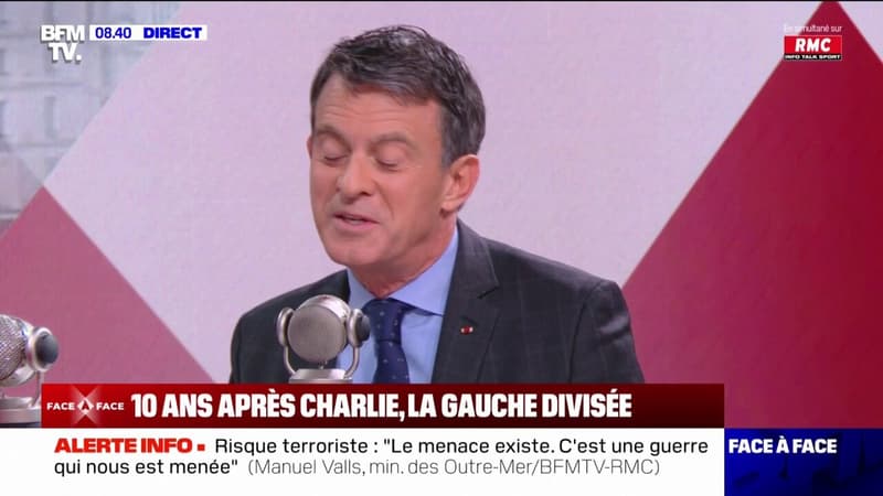 10 ans de l'attentat de Charlie Hebdo: Manuel Valls en appelle à un 