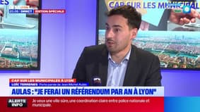 Municipales lyonnaises : "La sécurité est un sujet de préoccupation majeure", explique Loïc Terrenes, porte-parole de Jean-Michel Aulas