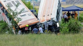 Collision frontale entre deux bus, le 24 février 2017 dans la province de Santa Fe, en Argentine