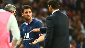 Lionel Messi et Mauricio Pochettino