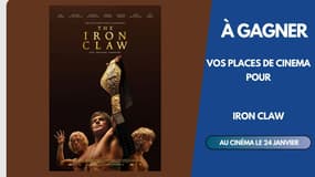 À GAGNER : VOS PLACES DE CINEMA POUR LE FILM  "IRON CLAW"