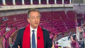 Christophe Barbier sur notre plateau. 