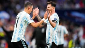 Angel Di Maria et Lionel Messi