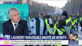 Laurent Wauquiez estime qu'"Emmanuel Macron a corrigé les hausses de taxes qu'il avait lui-même décidées"