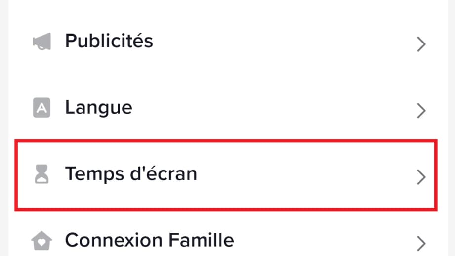 Capture d'écran TikTok Capture d'écran TikTok