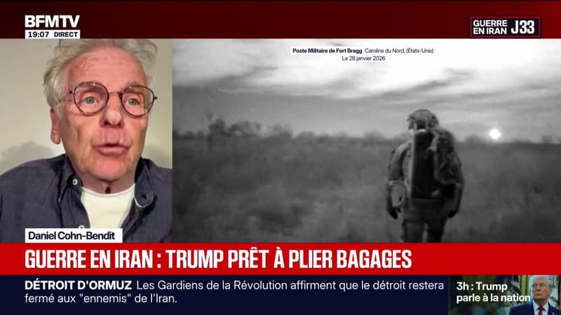 Guerre au Moyen-Orient: "On assiste à une chronique d'une défaite annoncée de Donald Trump", affirme Daniel Cohn-Bendit