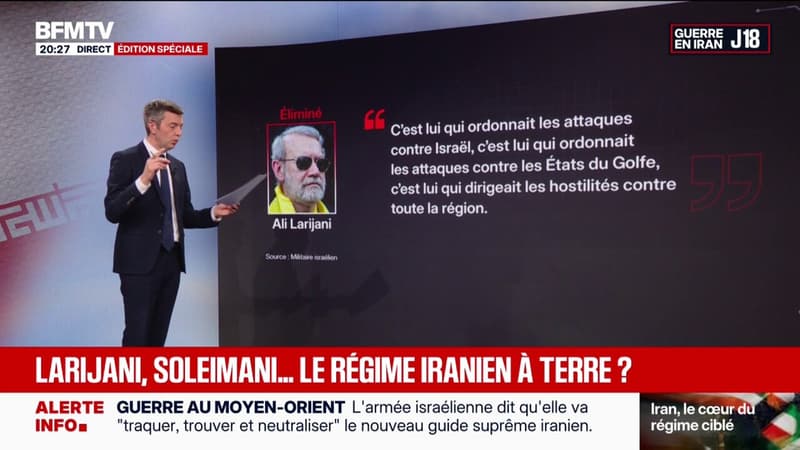Iran: qui était Ali Larijani, le dernier dirigeant iranien abattu par l'armée israélienne ?