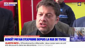 Immeubles effondrés à Marseille: pour le maire Benoît Payan, "il reste de l'espoir"