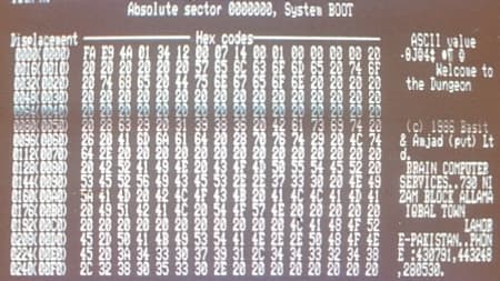 Brain, le premier virus sur PC