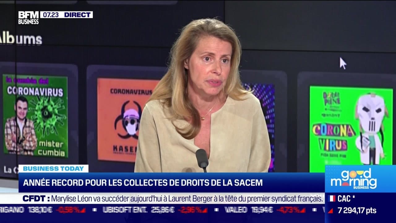 Cécile RapVeber (Sacem) Année record pour les collectes de droits de
