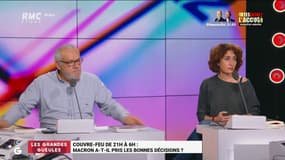 Couvre-feu : clash entre Isabelle Saporta et Johnny Blanc ! 