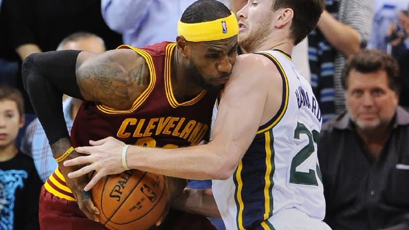 LeBron James face à Gordon Hayward, LE duel de la nuit