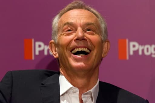 L'ex-premier ministre britannique Tony Blair, le 22 juillet 2015 à Londres L'ex-premier ministre britannique Tony Blair, le 22 juillet 2015 à Londres