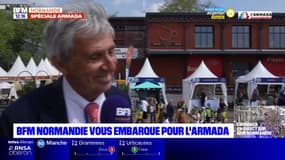 Armada 2023: Pierre Bellanger, vice-président en charge des bénévoles, parle d'une "vraie émotion" pour le coup d'envoi