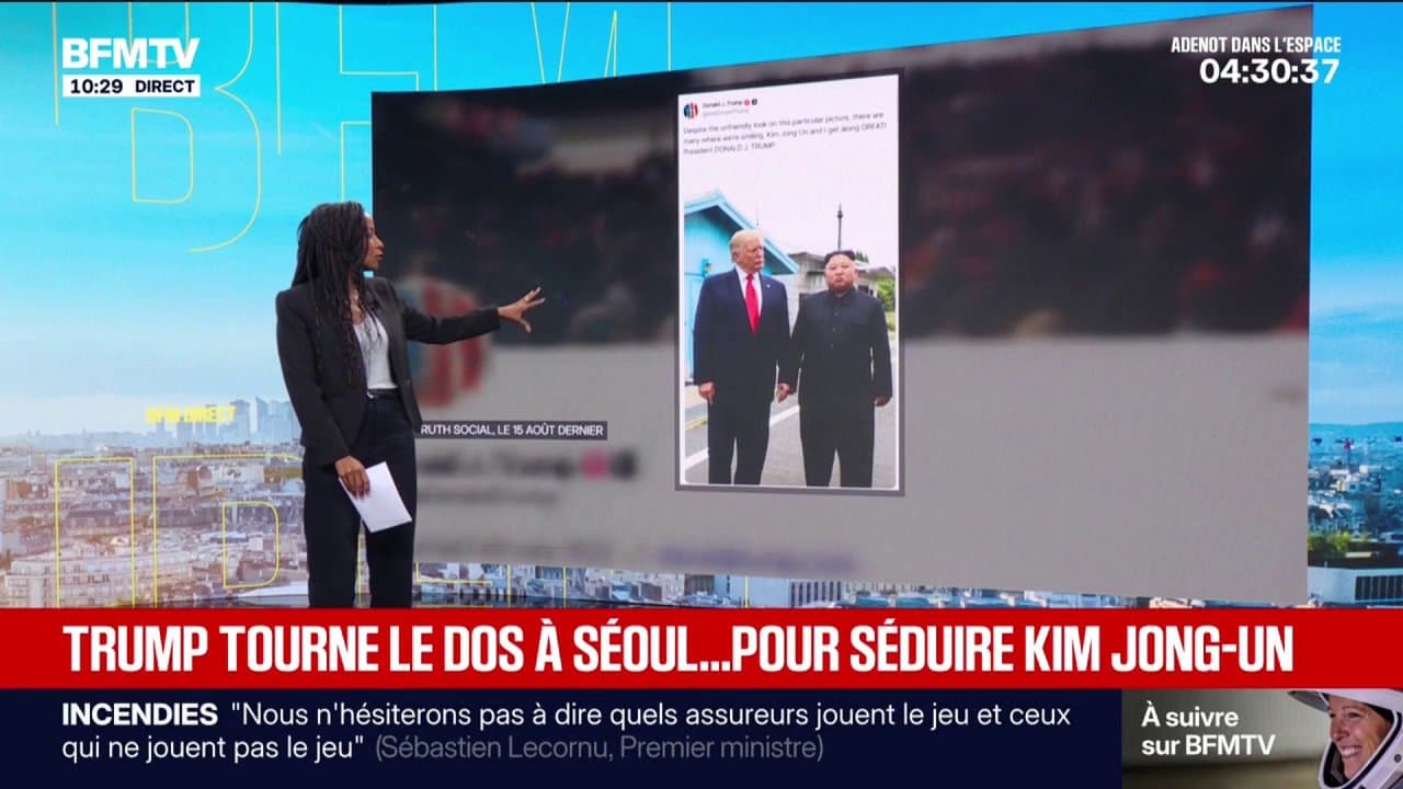 LES ÉCLAIREURS - Donald Trump tourne le dos à Séoul pour séduire Kim Jong-Un