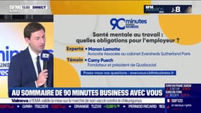 DIRECT: Santé mentale au travail: quelles obligations pour l'employeur ?