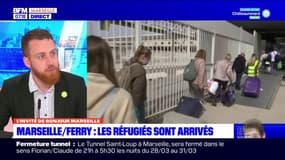 Marseille: "Une grande fierté pour les marins d'accueillir les réfugiés ukrainiens"