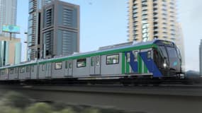 Rame Metropolis pour la ligne 4 du métro de Mumbai