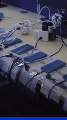 Londres: 46 personnes arrêtées lors d’une opération de démantèlement d’un réseau international de vol de téléphone 