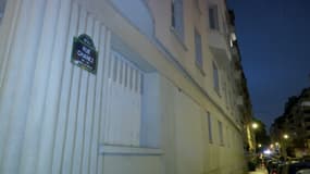 La rue Chanez, à Paris, où avaient été découvertes les bondonnes de gaz. 