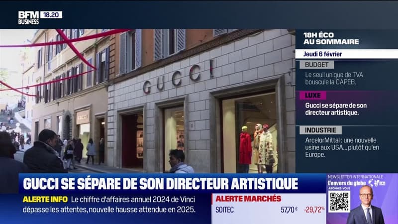 Gucci se sépare de son directeur artistique