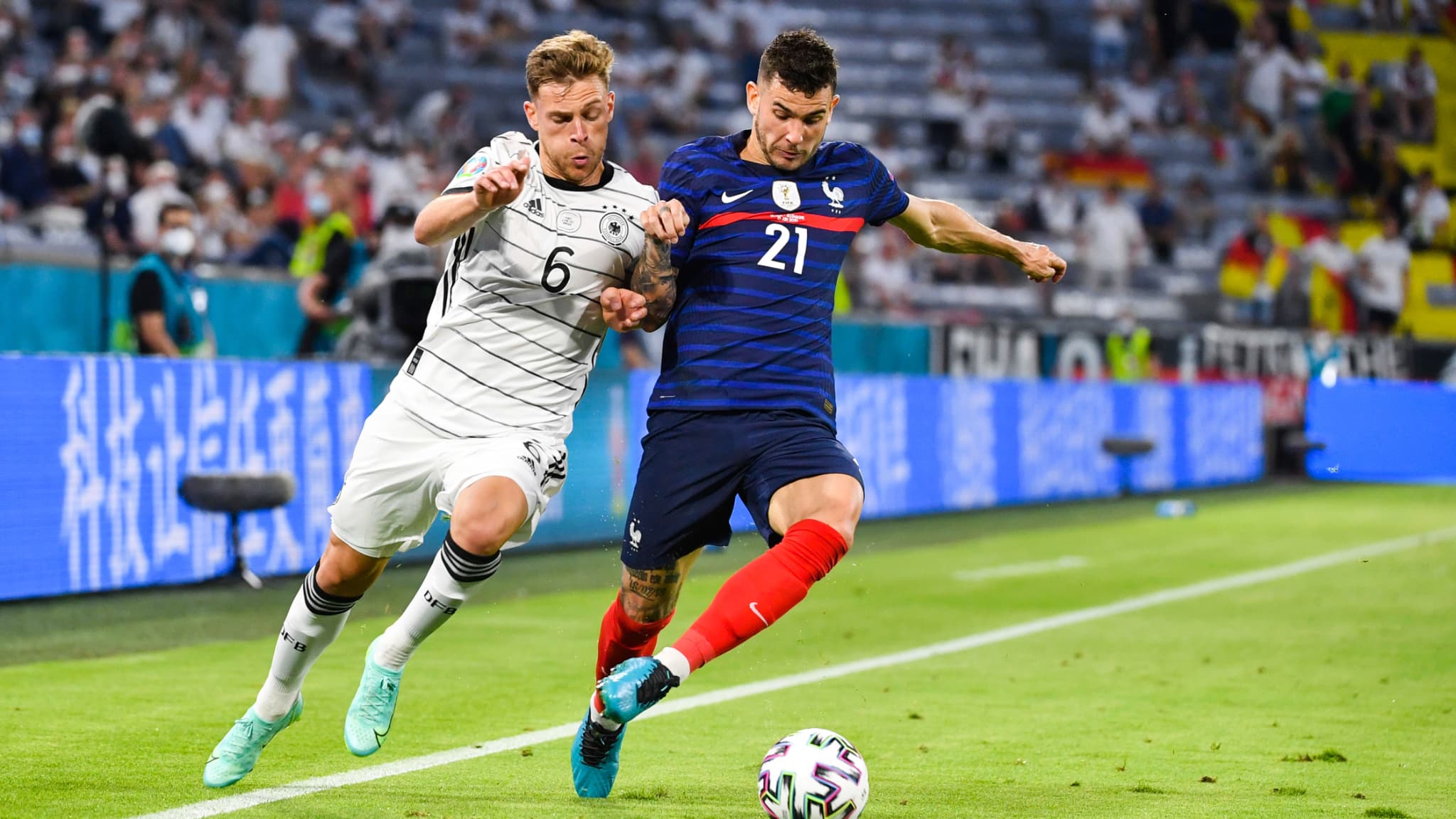 Lucas Hernandez contre l'Allemagne