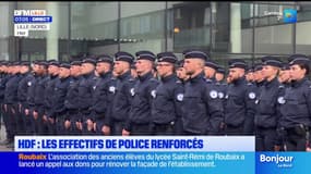 Hauts-de-France: les effectifs de police renforcés
