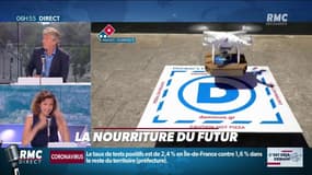 Les repas du futur: livraison par drone, robots cuisiniers et vaisselle comestible