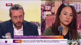 Manifestation : attaque d'une voiture de police samedi 
