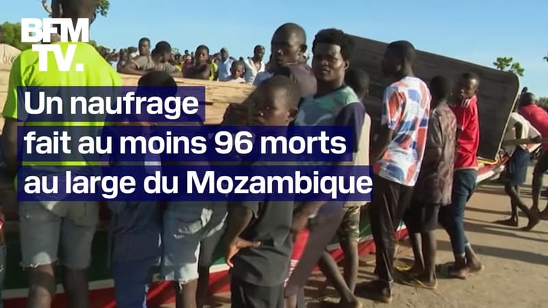 Au moins 96 morts, dont plusieurs enfants, dans un naufrage au large du Mozambique