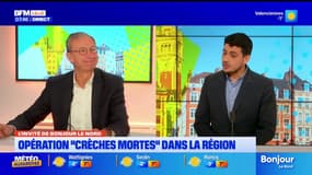 Hauts-de-France: une opération "crèches mortes" pour dénoncer un décret