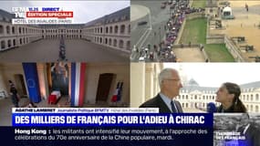 Hommage populaires aux Invalides: Jacques Chirac n'était "pas fervent des grandes cérémonies", selon Gilles de Robien