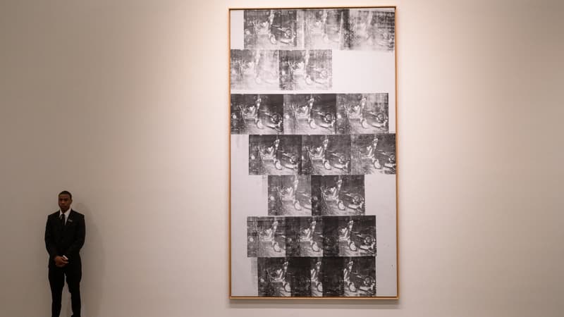 Une toile monumentale et emblématique d'Andy Warhol vendue 85 millions de dollars aux enchères