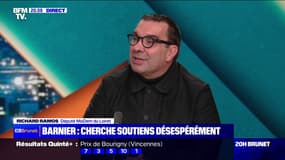 Budget 2025: Richard Ramos, député MoDem, "pense que la censure ne sera pas votée"